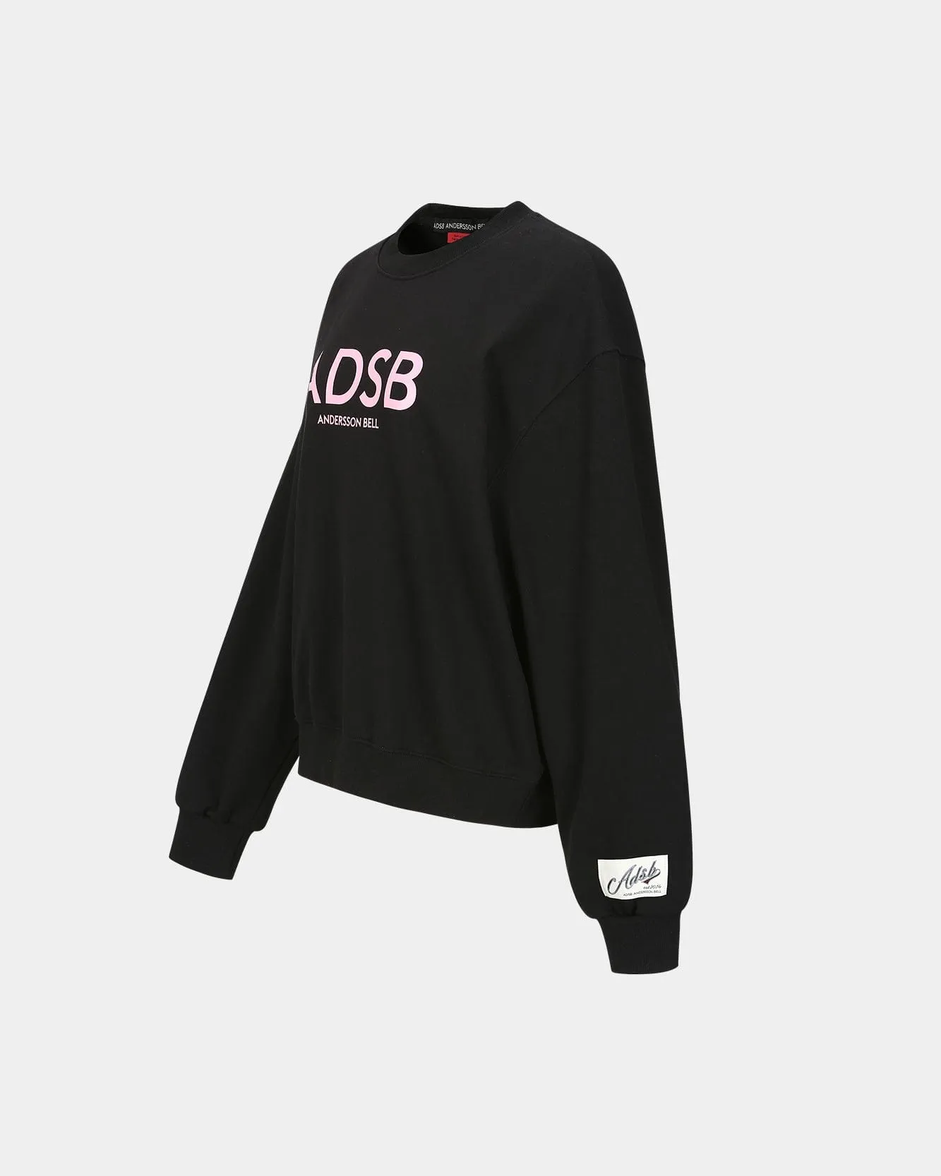 (WOMEN) ADSB BIG LOGO SWEATSHIRTS atb1302w(BLACK)