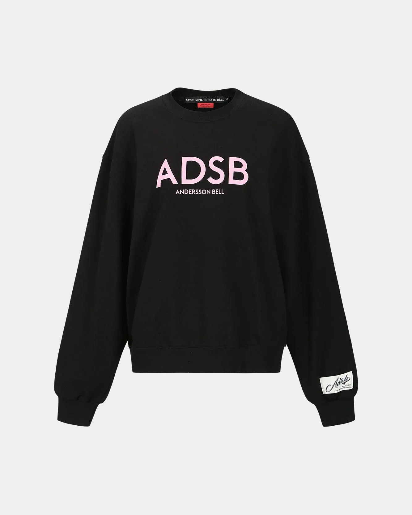 (WOMEN) ADSB BIG LOGO SWEATSHIRTS atb1302w(BLACK)