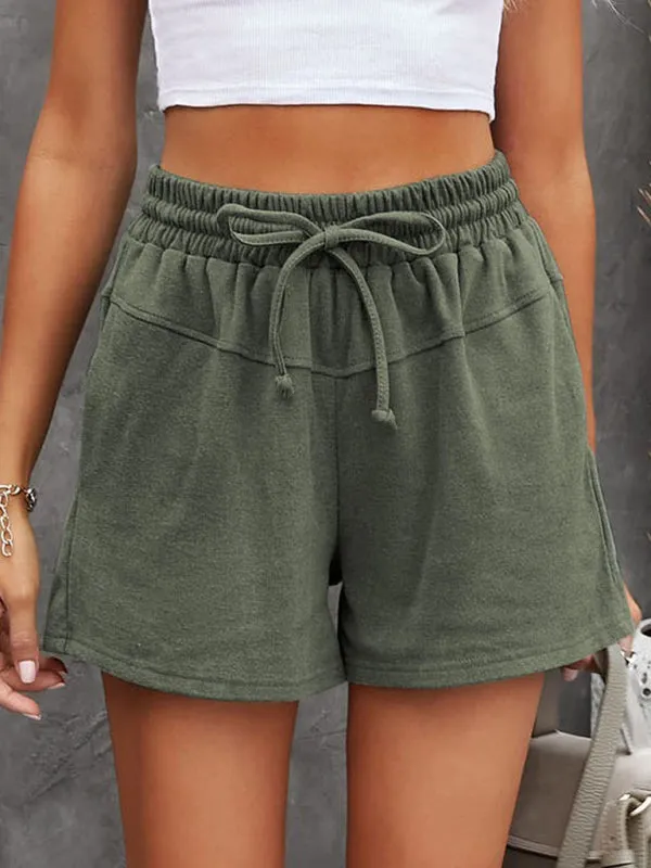 Women's Casual Drawstring Sweat Shorts